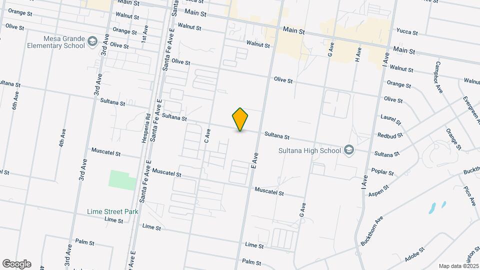 16837 Sultana St Map and Location Details