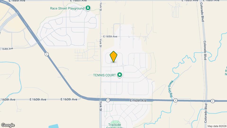 16314 Columbine St Mapa y Detalles de la Ubicación