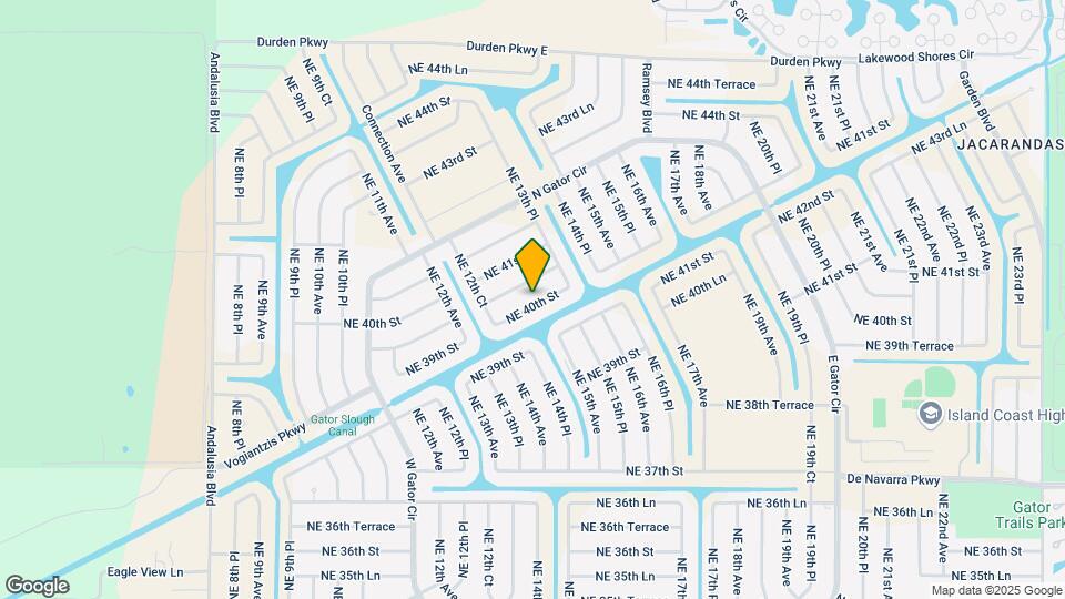 1239 NE 40th St Map and Location Details