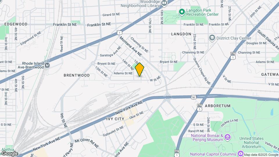 2206 15th St NE Map and Location Details