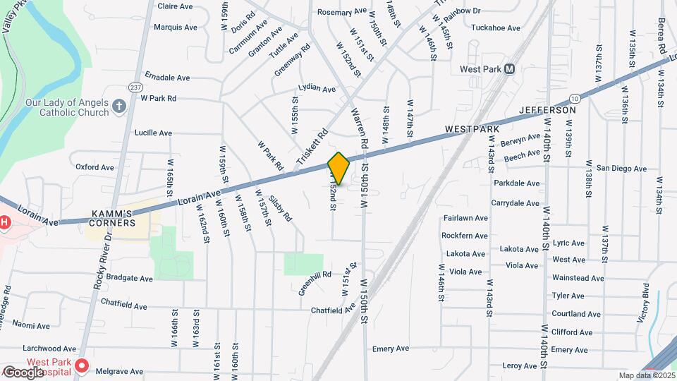 3801-3805 W 152nd St Map and Location Details