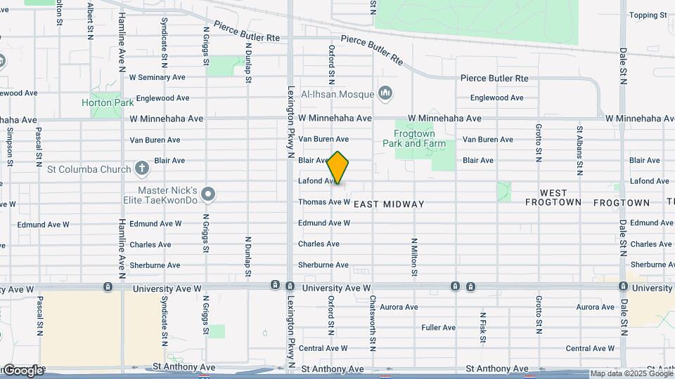 1034 Lafond Ave W Map and Location Details