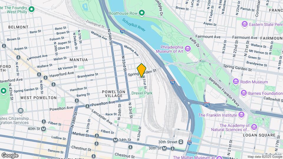 3105 Hamilton St Mapa y Detalles de la Ubicación