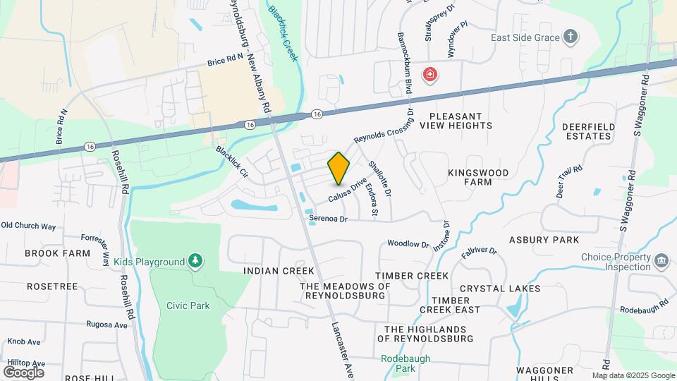 7170 Calusa Drive Map and Location Details
