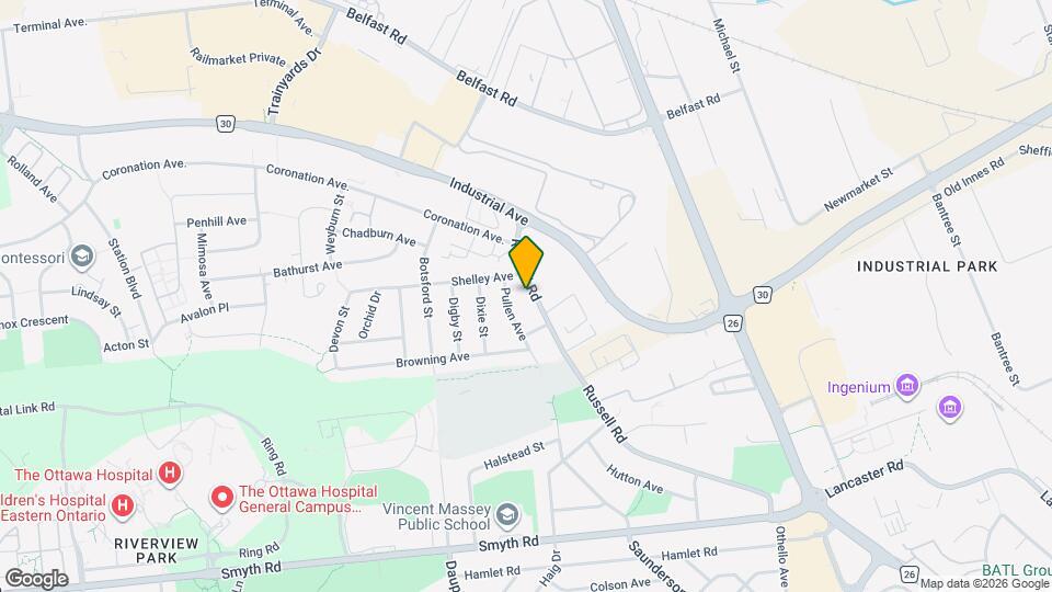 1660 Rusell Rd Map and Location Details