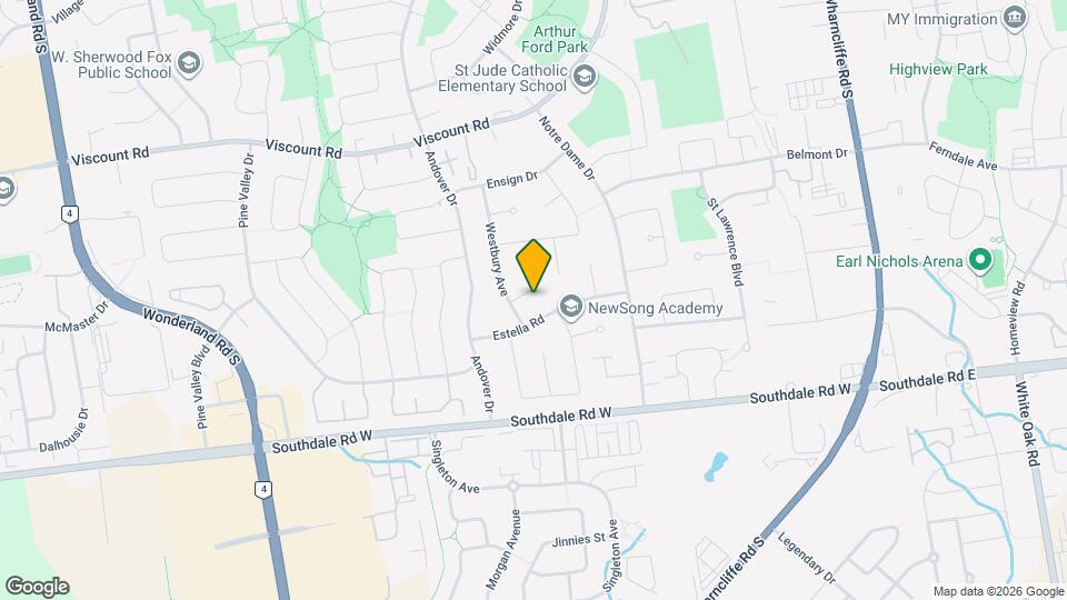 55 Wentworth Ct Map and Location Details