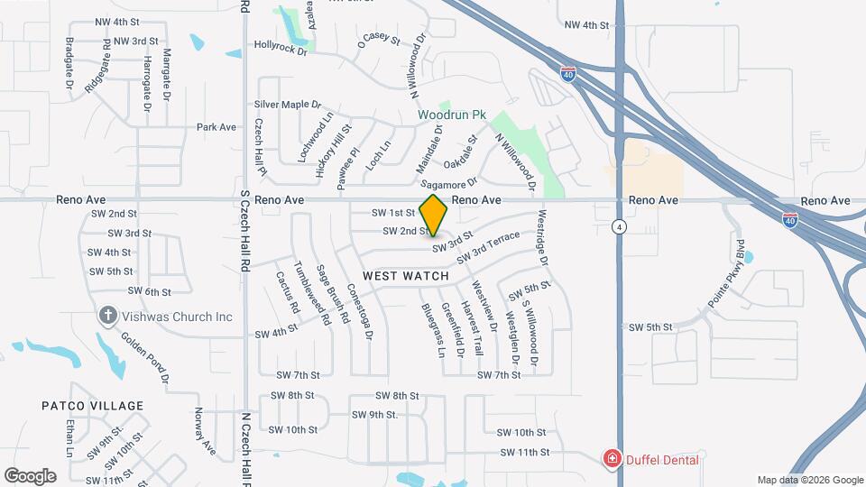 11813 SW 3rd St Map and Location Details