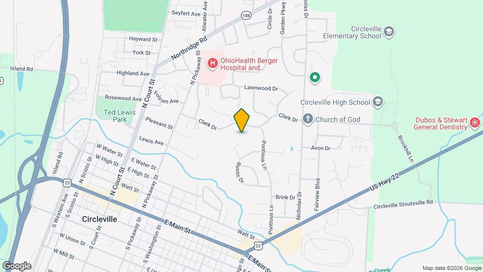 103 Valleyview Dr Map and Location Details