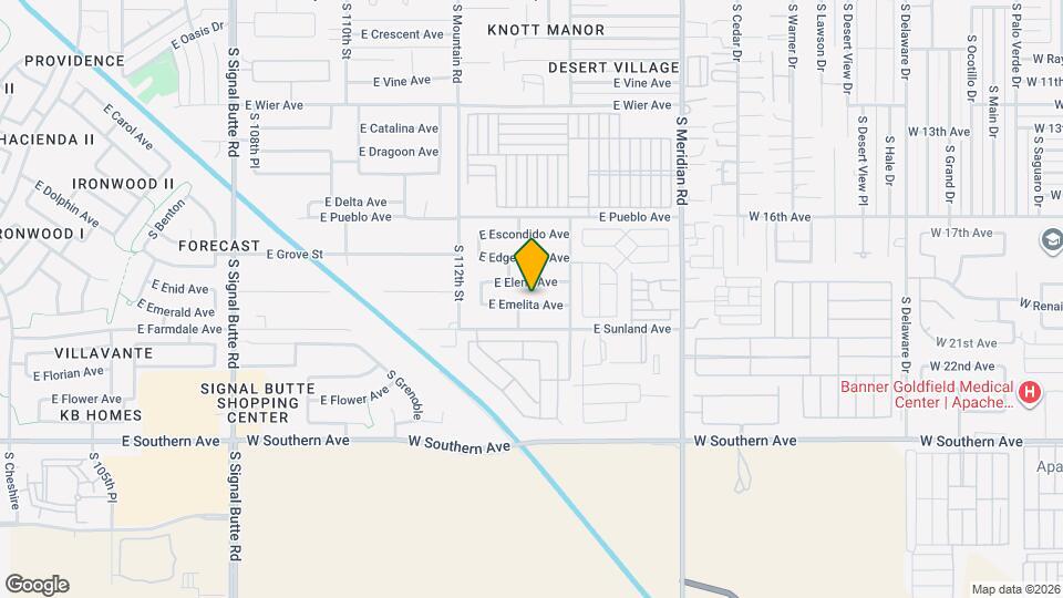 11328 E Emelita Ave Map and Location Details