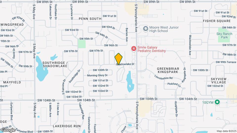 2215 Shadowridge Ct Map and Location Details
