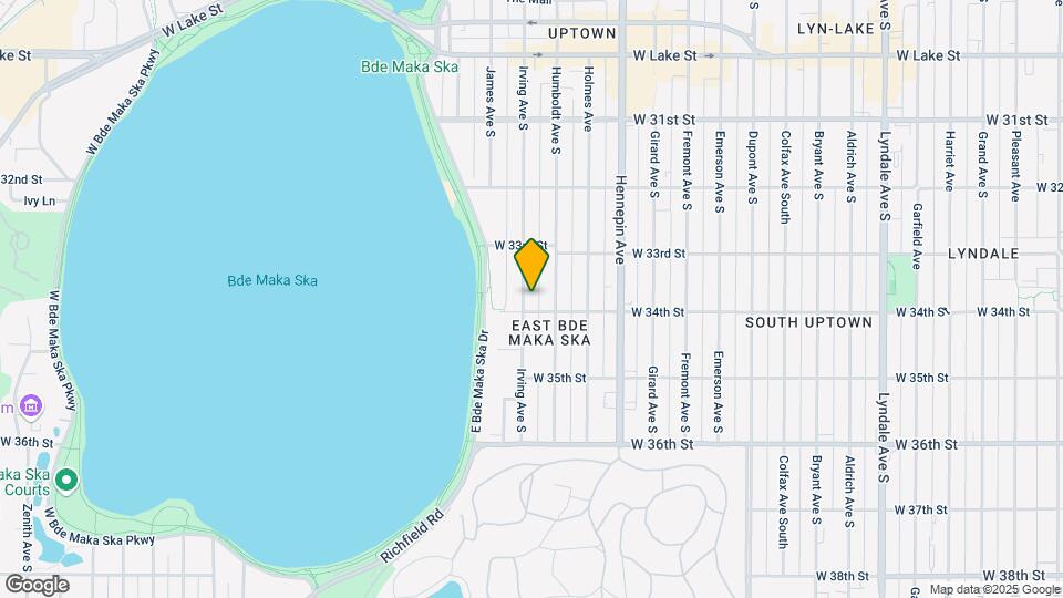 3349 Irving Ave S Map and Location Details