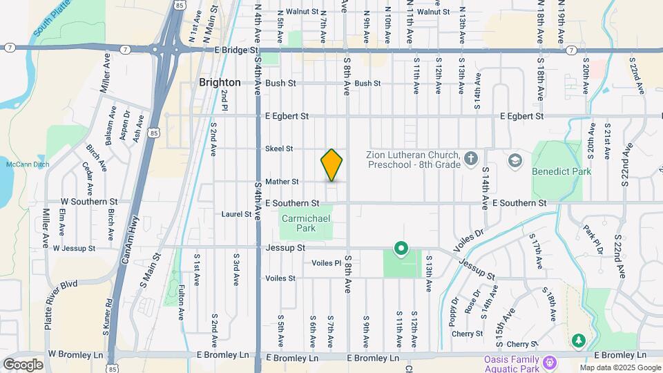 730 Mather Street Mapa y Detalles de la Ubicación