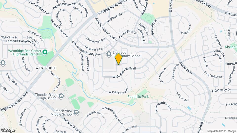 1124 W Mulberry Ln Map and Location Details