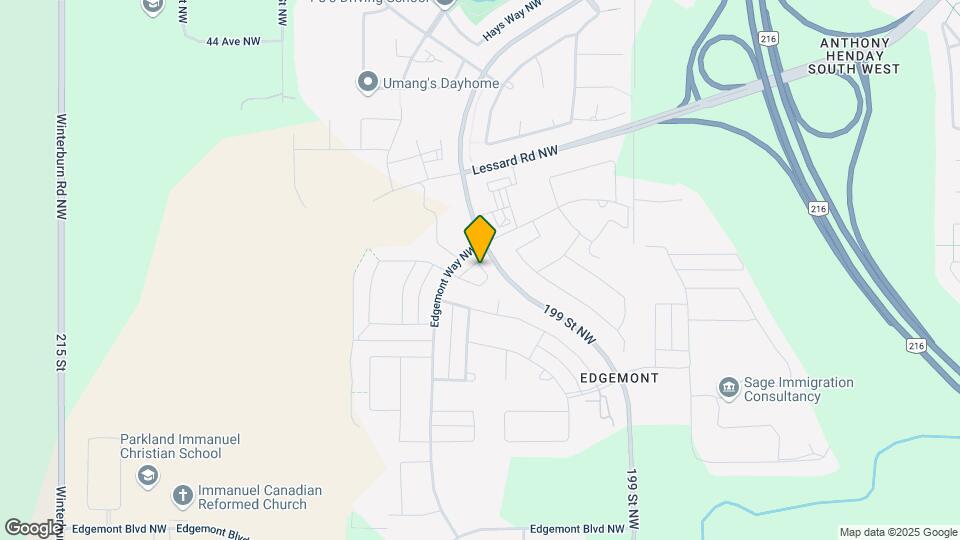 7385 Edgemont Way NW Map and Location Details