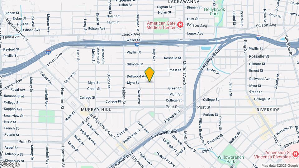 3218 Myra St Map and Location Details