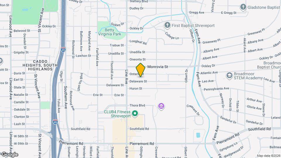 720 Delaware St Map and Location Details