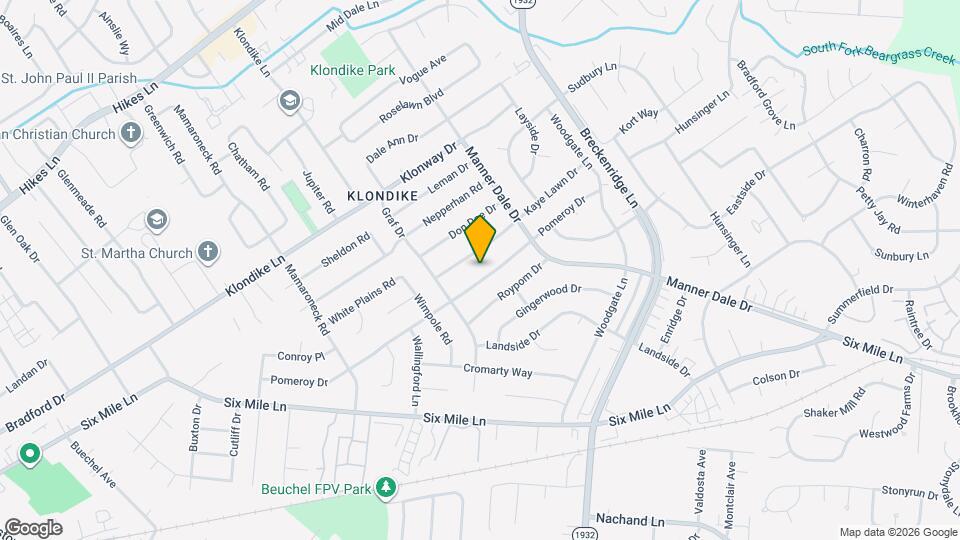 3113 Pomeroy Dr Mapa y Detalles de la Ubicación