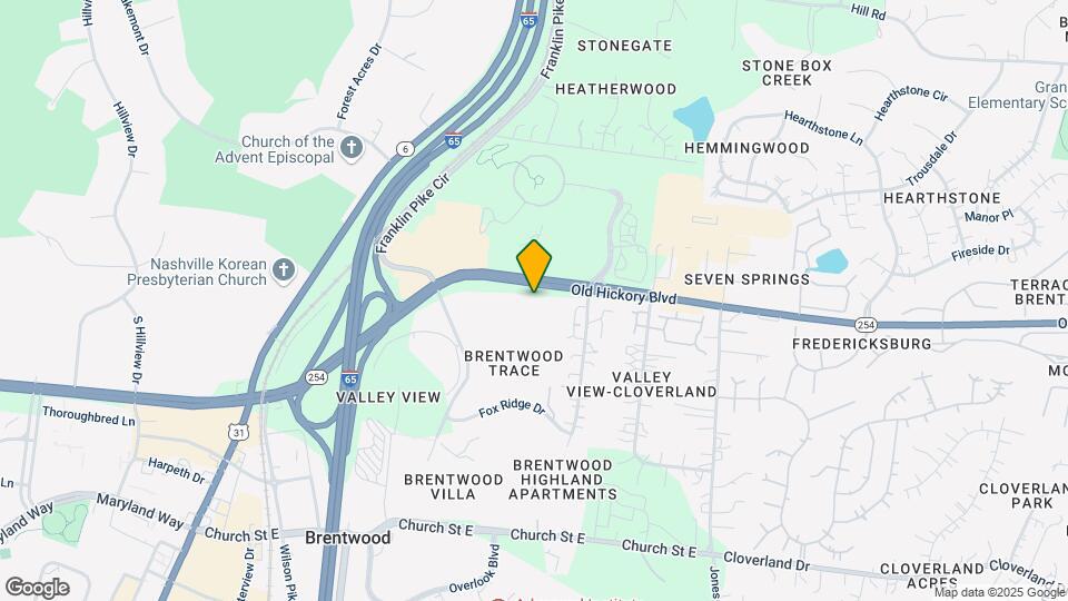5707 Brentwood Trace Map and Location Details