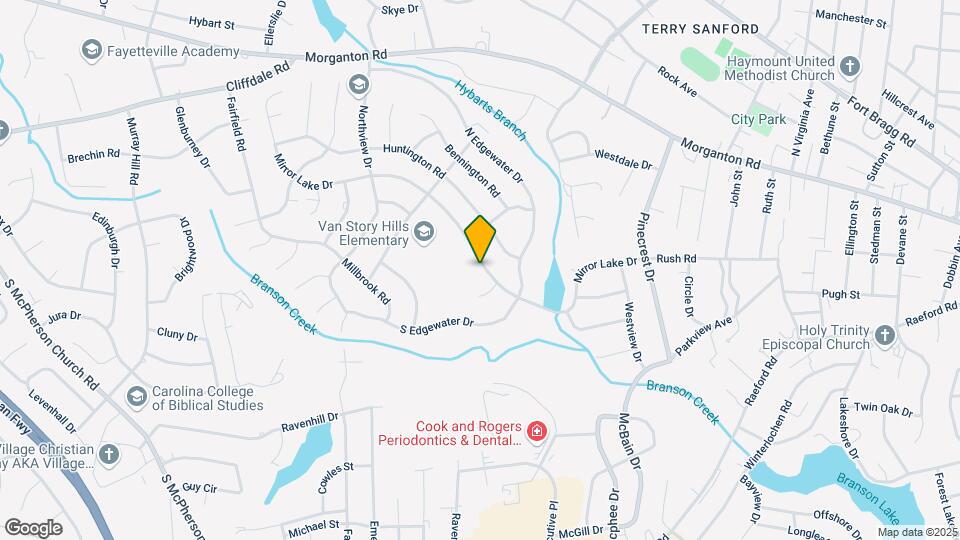 2523 Mirror Lake Dr Map and Location Details