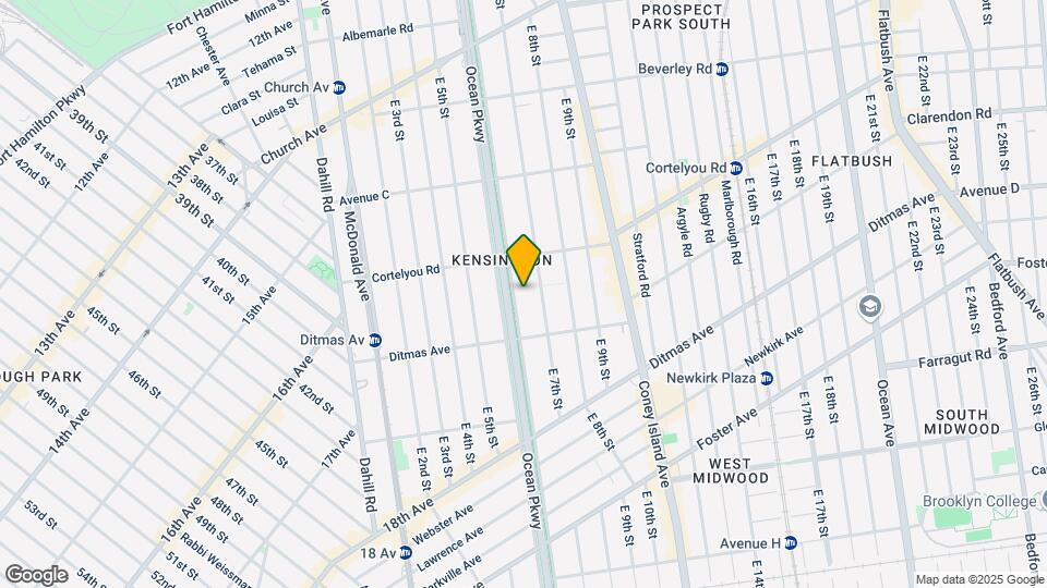 455 Ocean Avenue Mapa y Detalles de la Ubicación