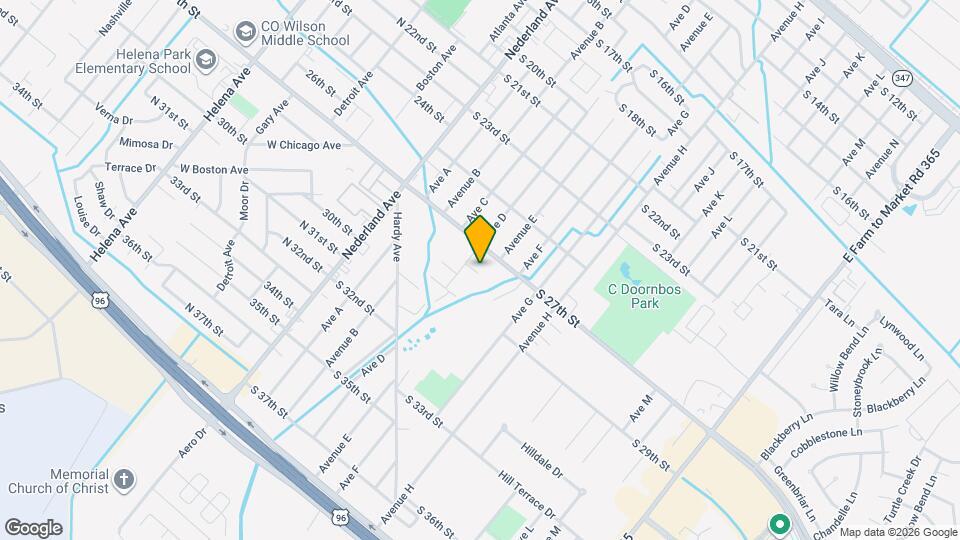 531 S 28th St Map and Location Details