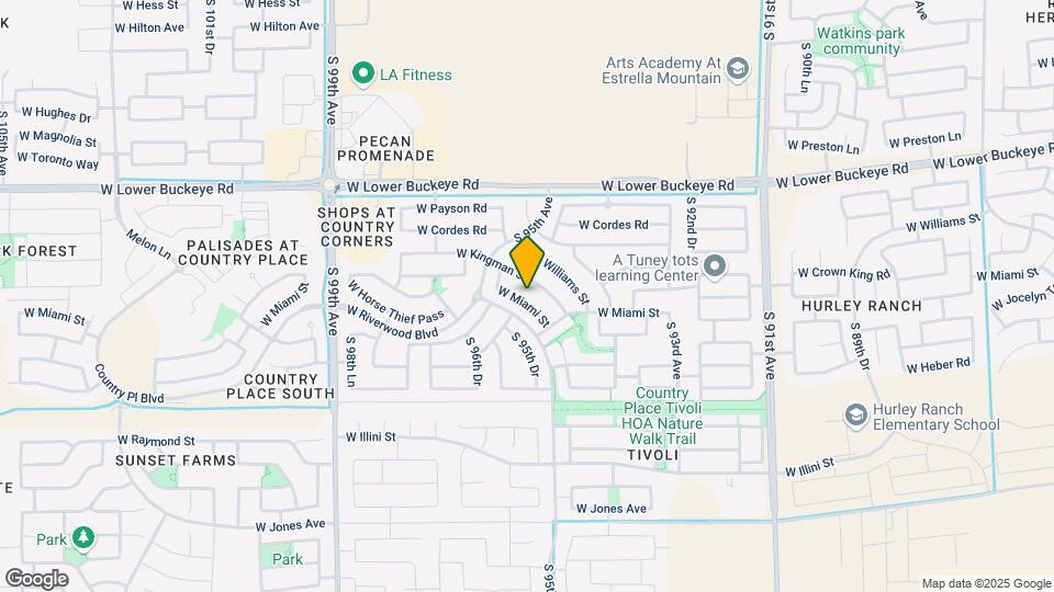 9536 W Miami St Map and Location Details
