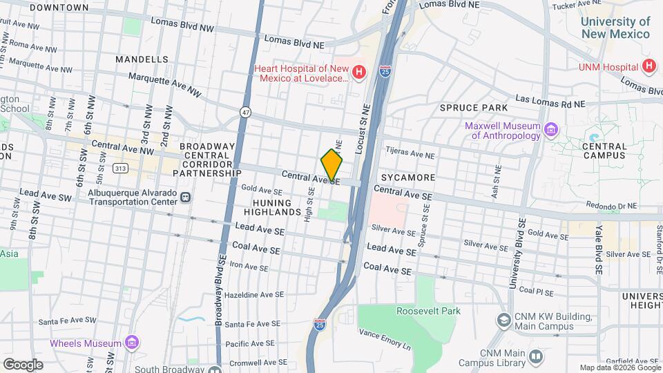 121 Elm St NE Map and Location Details