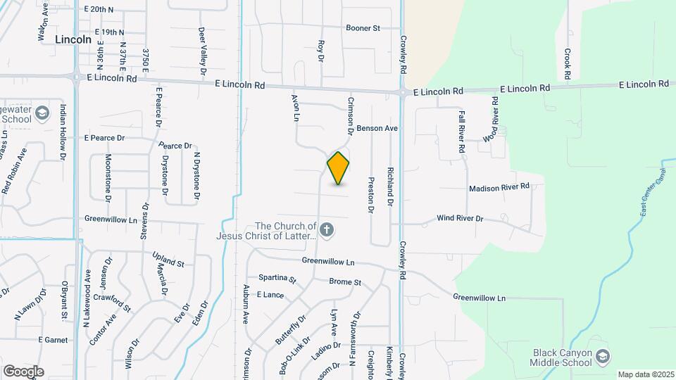4301 E Nibley Cir Map and Location Details