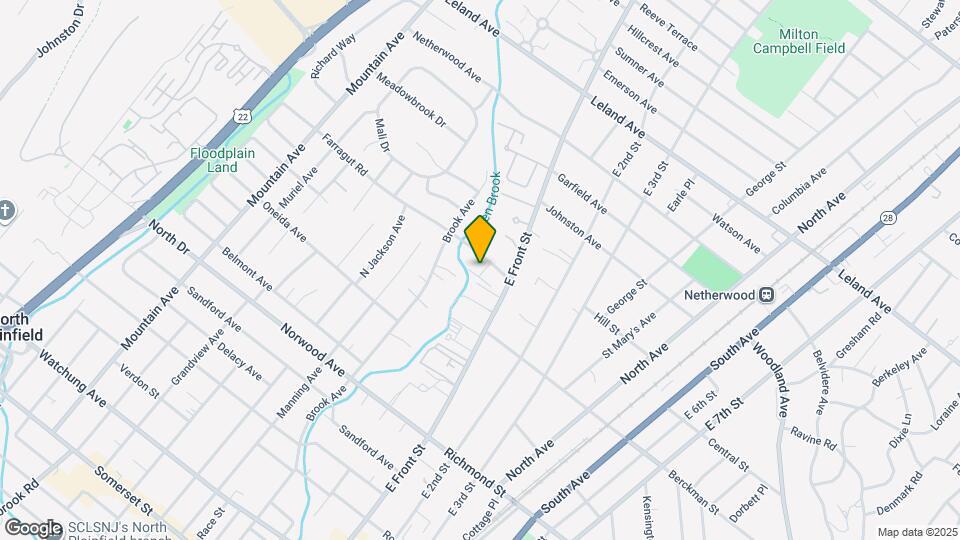 733 E Front St Map and Location Details