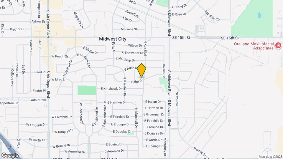 901 N Key Blvd Map and Location Details