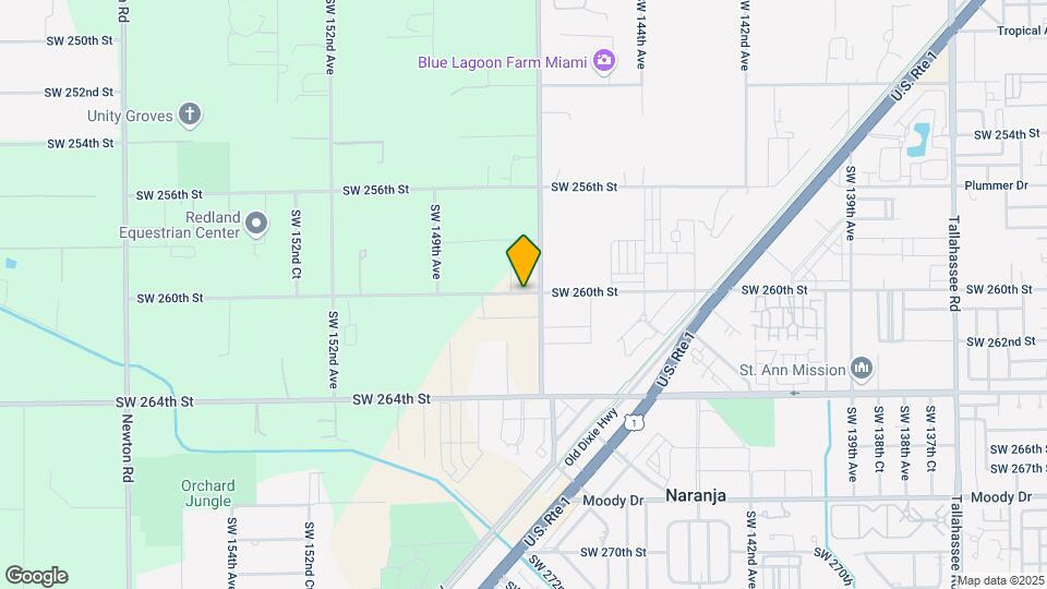 14590 SW 260th St Map and Location Details