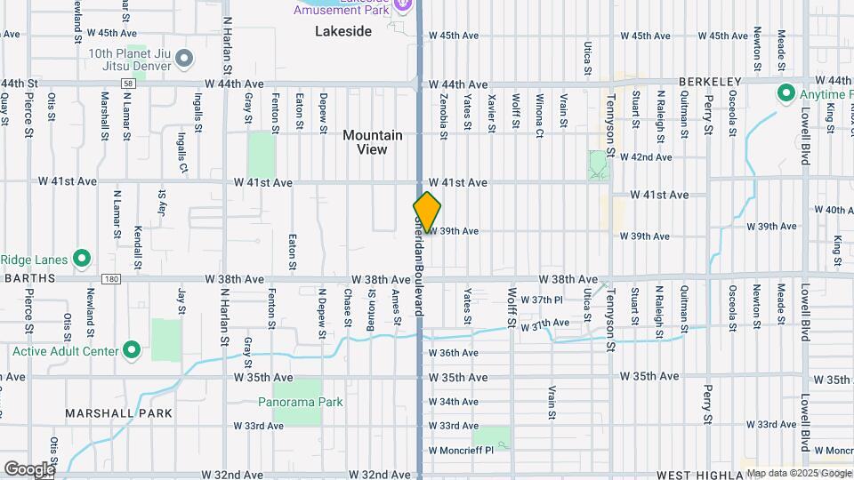 3880 Sheridan Boulevard Map and Location Details