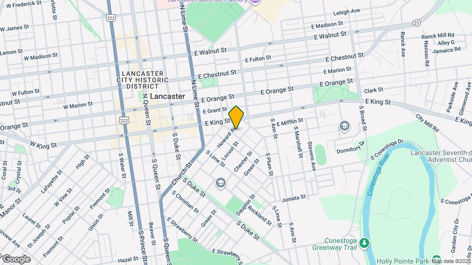 409 S Shippen St Map and Location Details