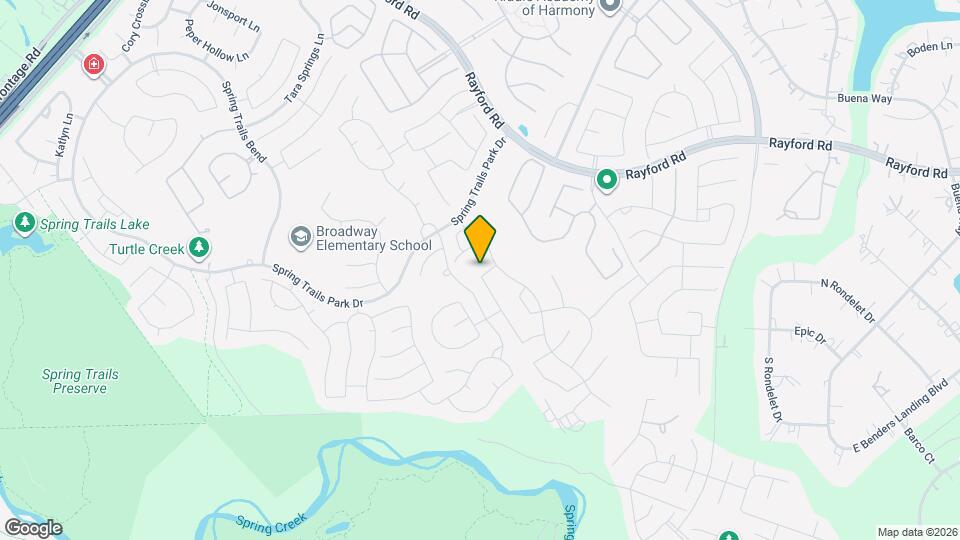 2107 Arpeggio Dr Map and Location Details