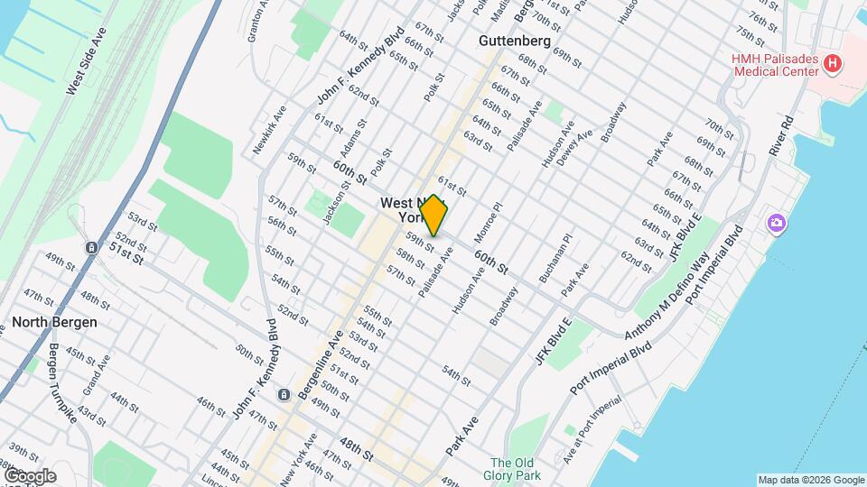414 59th St Map and Location Details