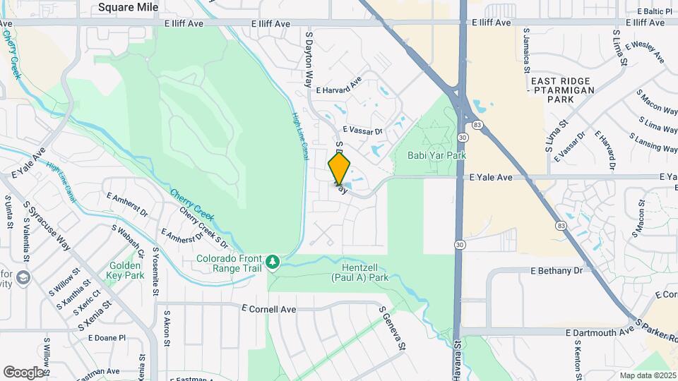 2685 S Dayton Way Map and Location Details