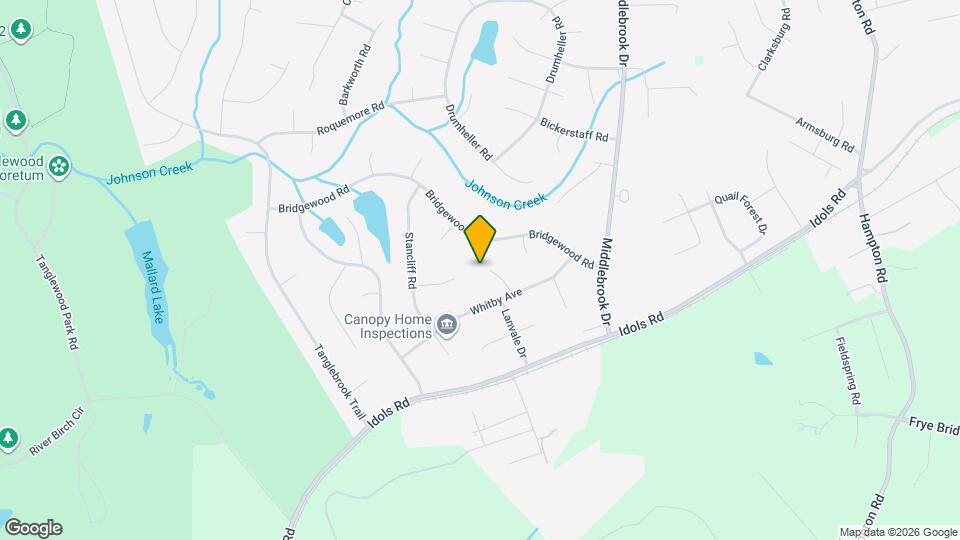 6913 Crandall Ct Map and Location Details