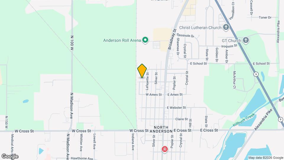 220 W Willow St Map and Location Details