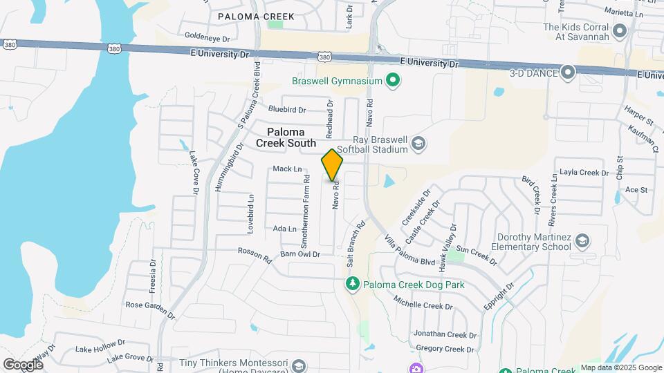 300 Navo Rd Map and Location Details