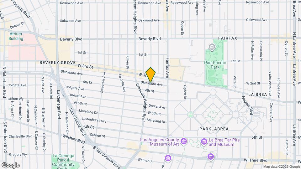 7972 Blackburn Ave Map and Location Details