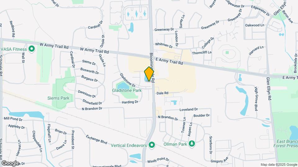 216 Gladstone Dr Map and Location Details