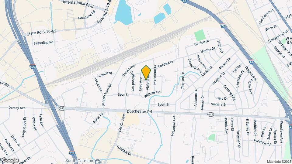 2512 Violet Ave Map and Location Details