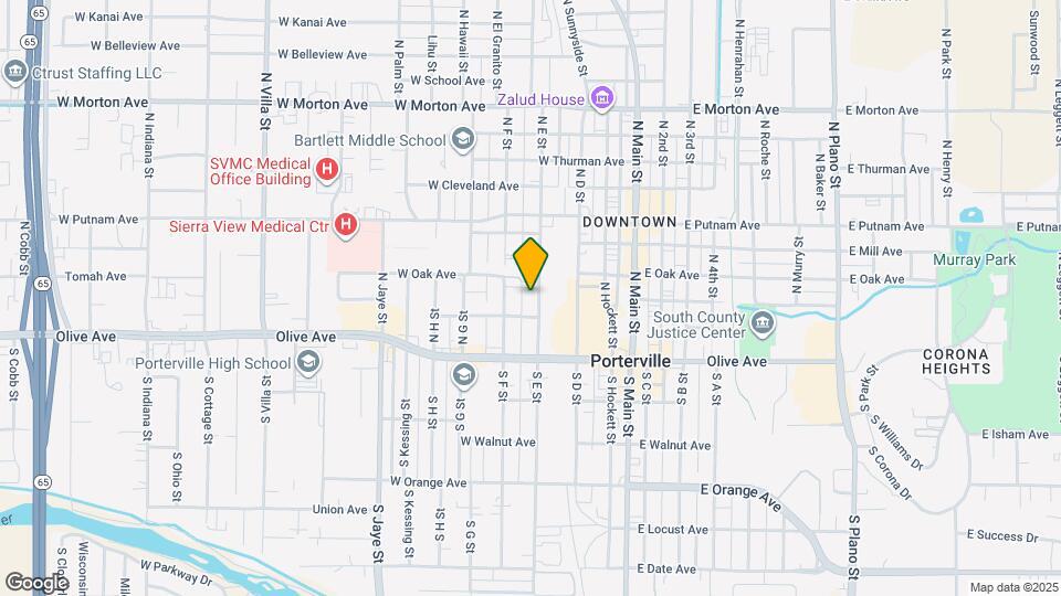 93 N E St Map and Location Details