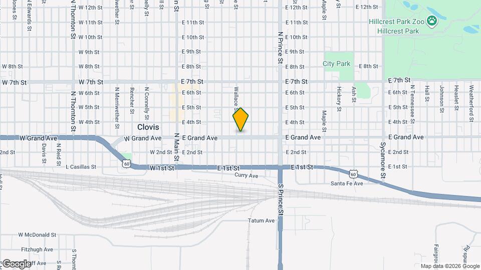 516 E Grand Ave Map and Location Details