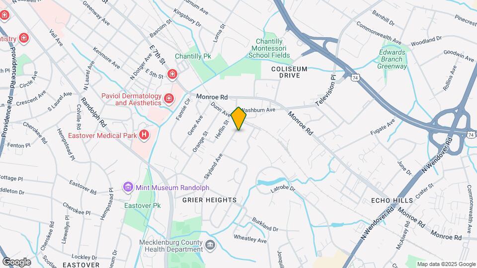 426 Skyland Ave Map and Location Details