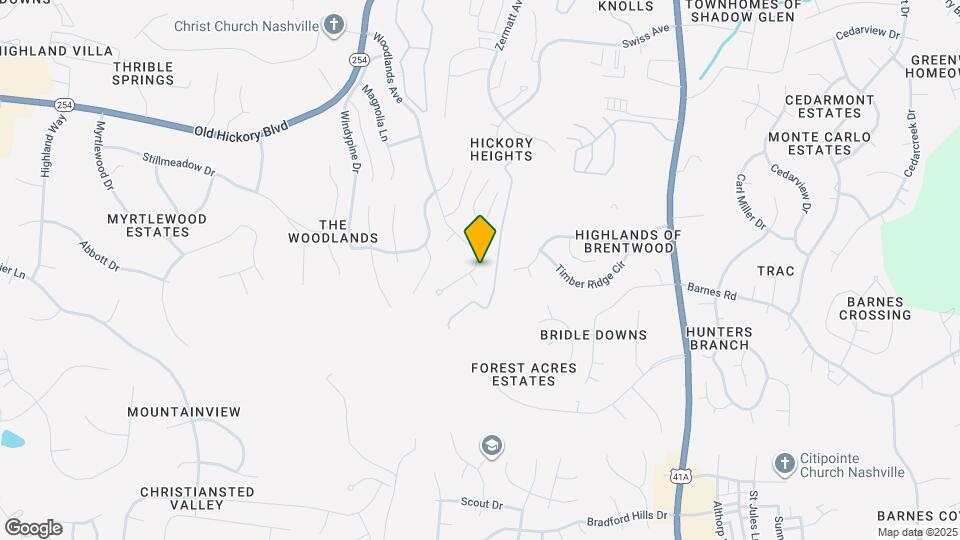 1624 Boxwood Dr Map and Location Details