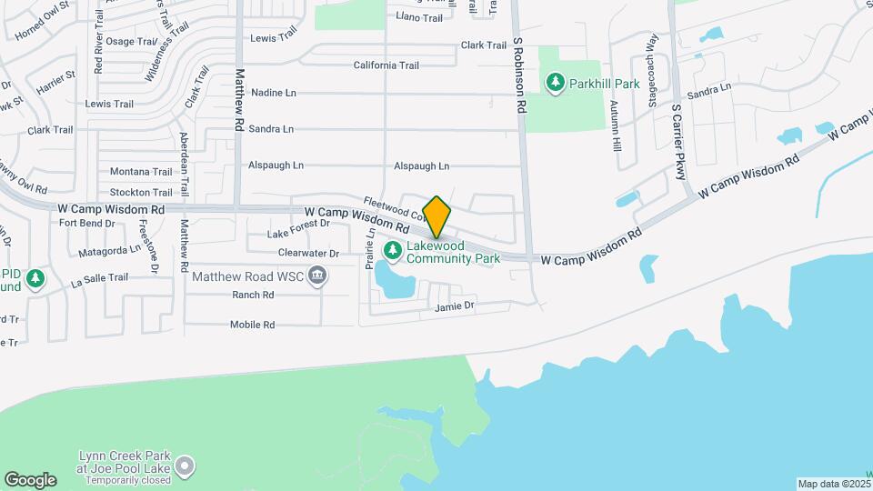 1016 Seider Ln Map and Location Details