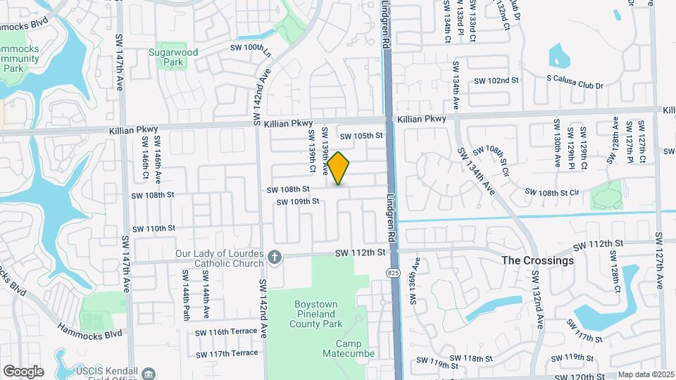 13850 SW 108th St Map and Location Details