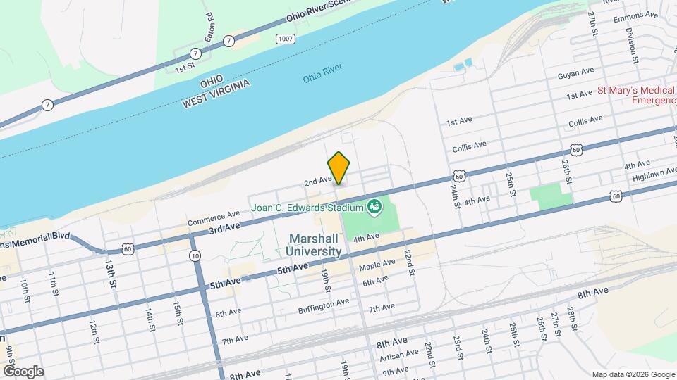 212 20th St Map and Location Details