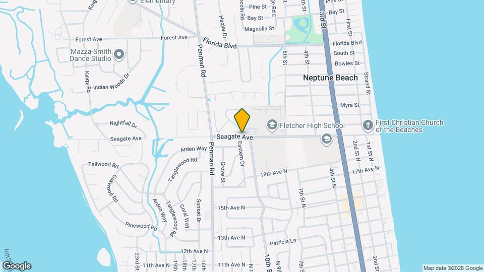 Ocean Oaks Apartments Map and Location Details